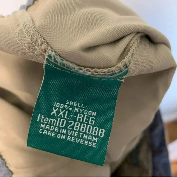 L.L. Bean tan  beige convertible shorts hiking pants - Picture 9 of 10